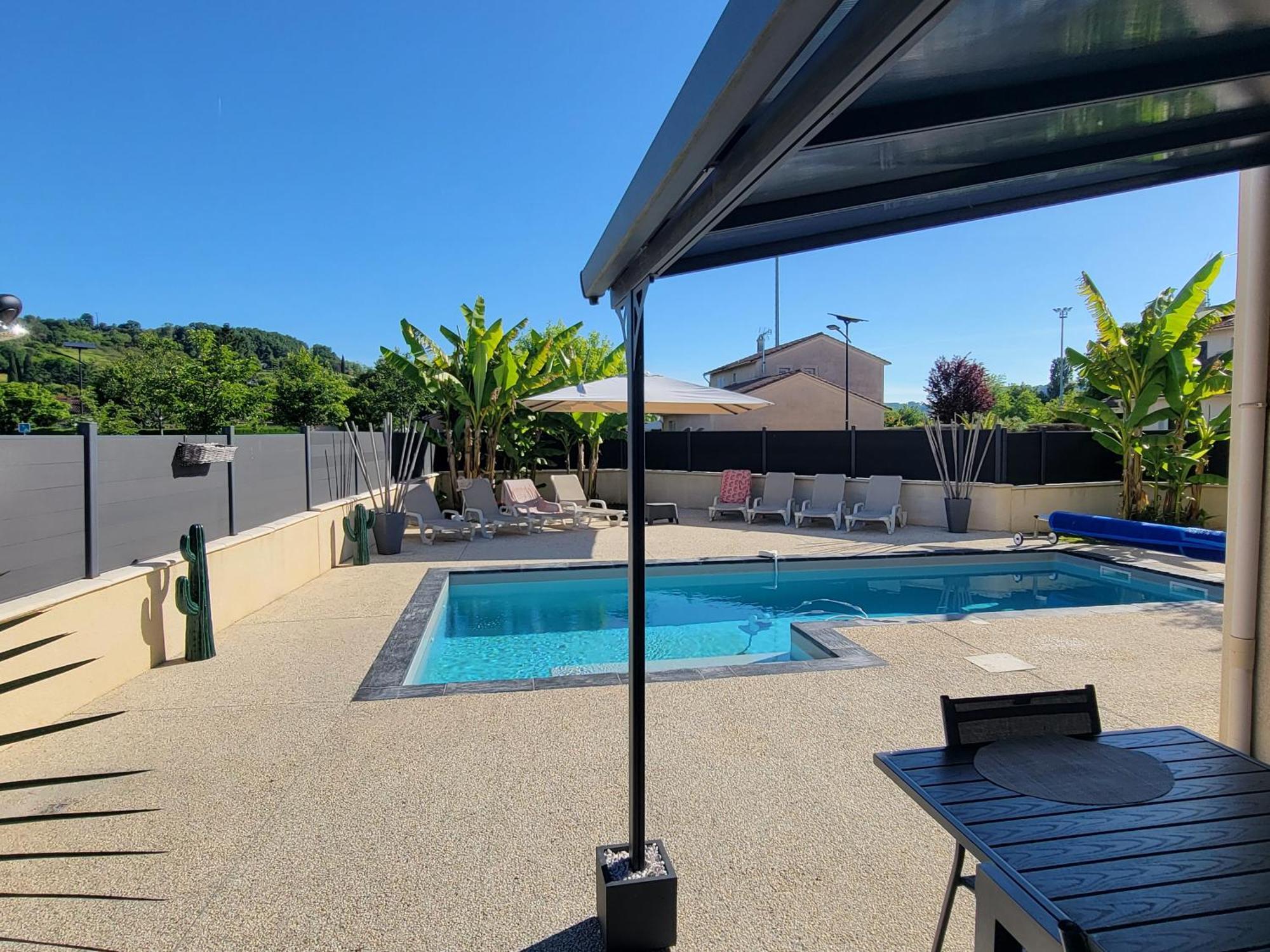 Villa Des Oliviers Sublime Villa Avec Piscine Chauffee Et Privee Et Baby Foot Bon-Encontre Buitenkant foto