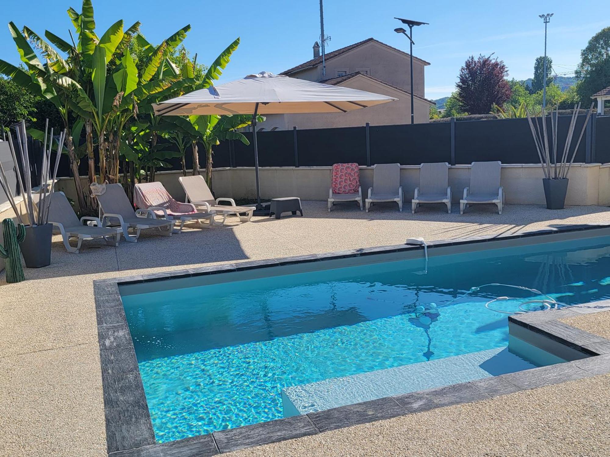 Villa Des Oliviers Sublime Villa Avec Piscine Chauffee Et Privee Et Baby Foot Bon-Encontre Buitenkant foto