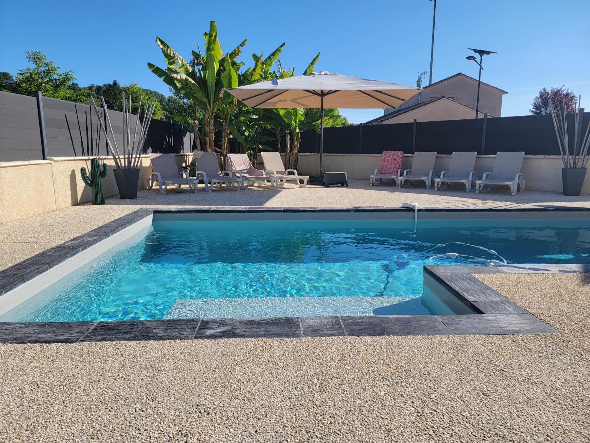 Villa Des Oliviers Sublime Villa Avec Piscine Chauffee Et Privee Et Baby Foot Bon-Encontre Buitenkant foto